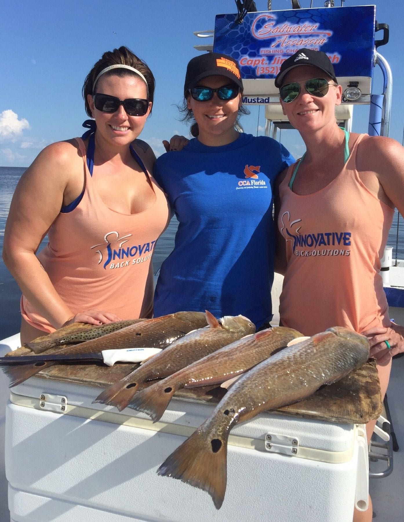 As saltwater fishing picks back up after storm, redfish are biting well