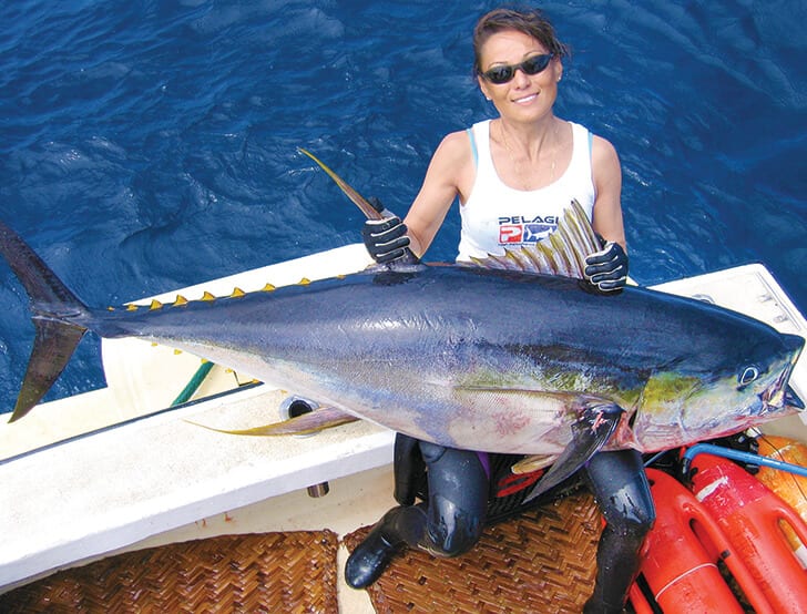 Spearfishing Trucker Hat: Bluefin Tuna, Fishing