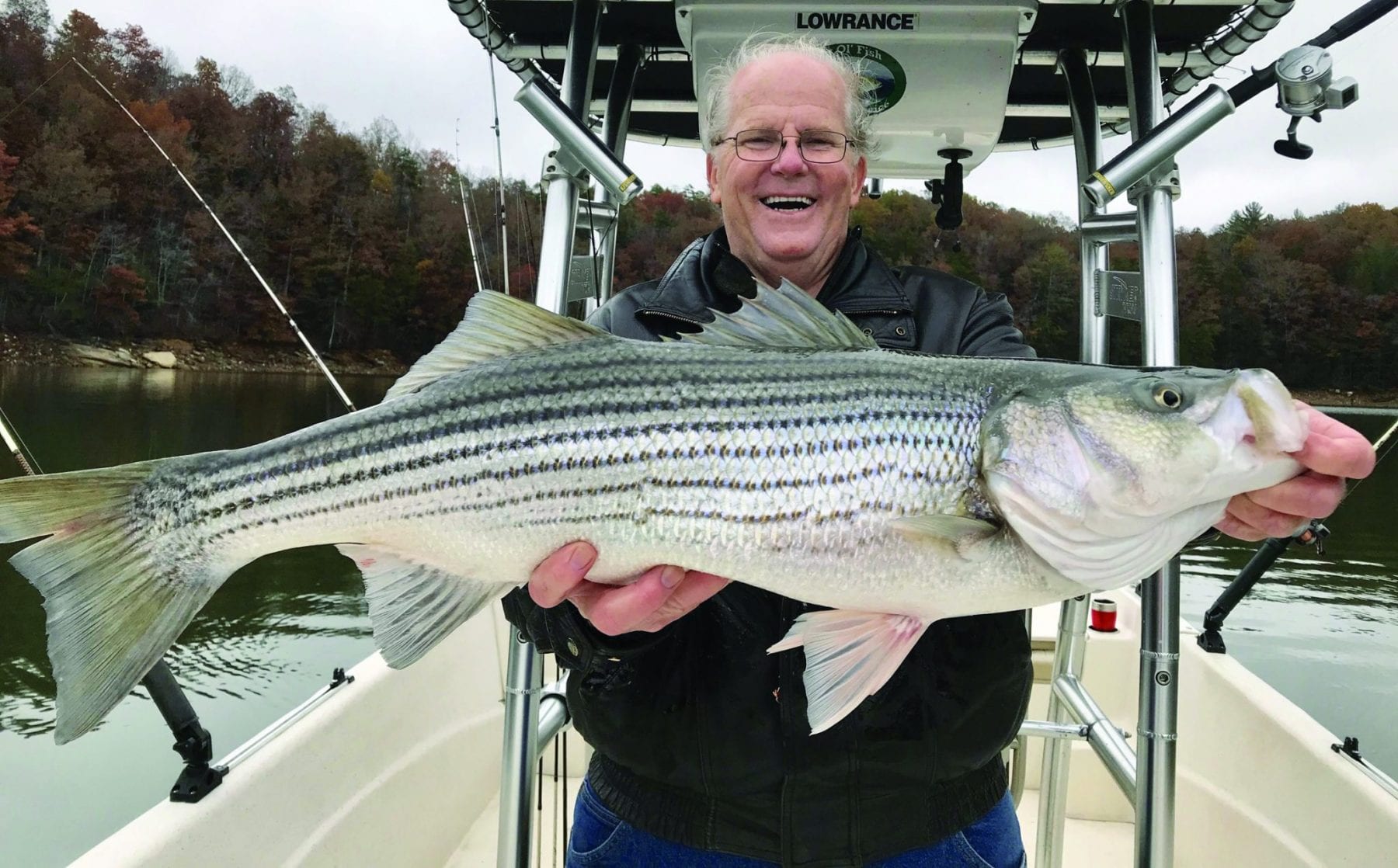 Lake Nottely Stripers: November 2017 - Coastal Angler & The Angler Magazine