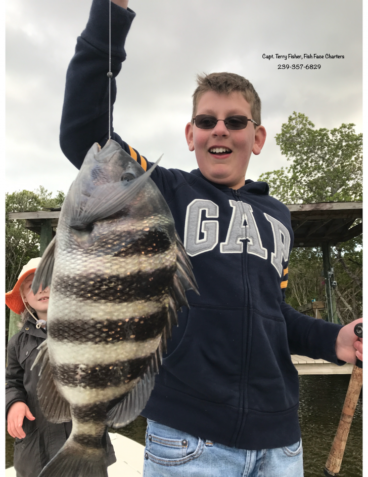 Florida Sheepshead Fishing in Febuary