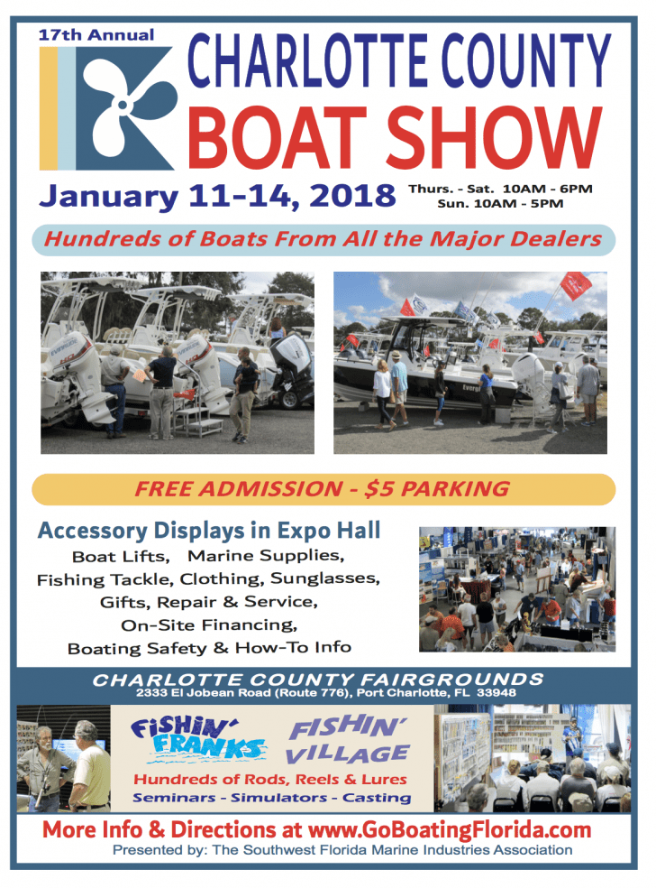 Charlotte County Boat Show Jan. 11th 14th, 2018 Coastal Angler
