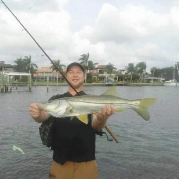 Casey Chaise on Siesta Key, 32” snook