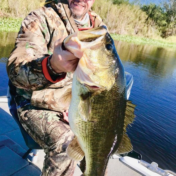 Steve Philips with a nice freshwater catch.