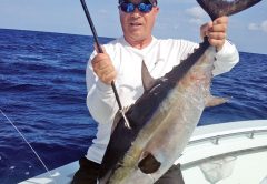 Stud blackfin tuna caught with Nomad Fishing Charters.