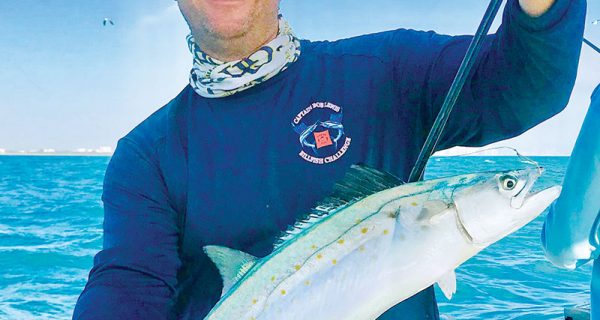 Spanish mackerel caught aboard Bouncer’s Dusky 33.
