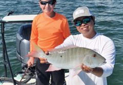Anthony Acosta slayed this nice mutton snapper in South Biscayne Bay with a live pilchard.