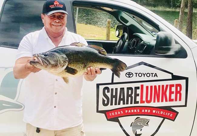 Toyota ShareLunker Texas Parks and Wildlife - Texas Sharelunker