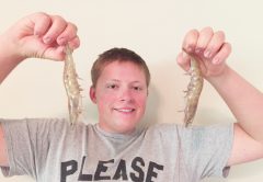 Kurt Boyken and some nice Indian River shrimp!