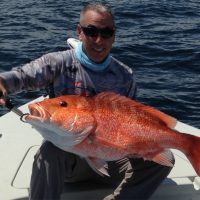 CAM Co-publisher Paul Caruso takes a day off from the magazine to catch a nice red snapper with Underdog Fishing Charters (pg#18).