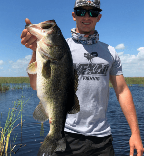 Evan Faulk from Fast Break Bait & Tackle with a nice Big O Bass