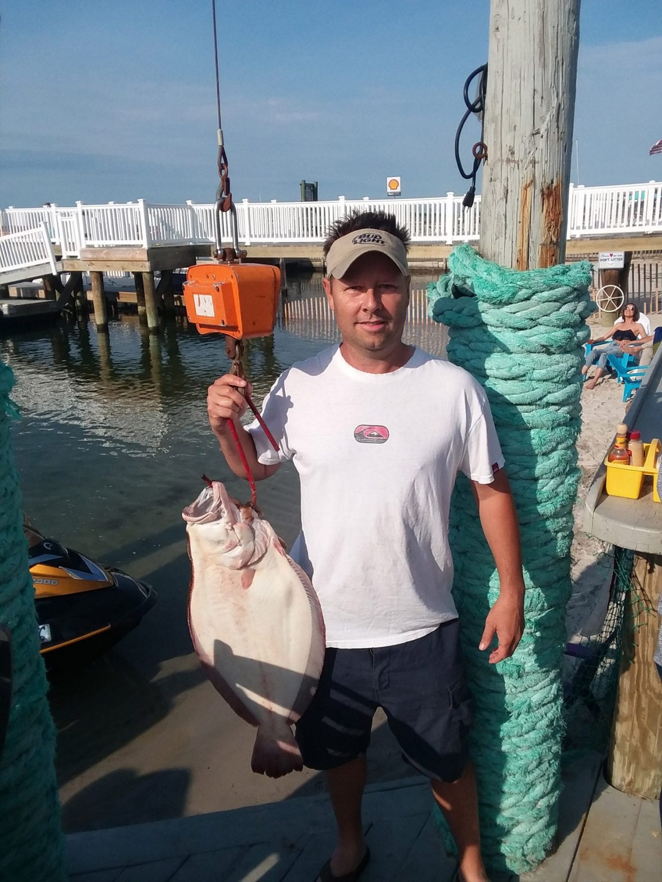 11 Pound Flounder (fluke) in Reynolds Channel - Coastal Angler