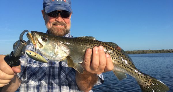 Topwater action is best during the early morning periods.