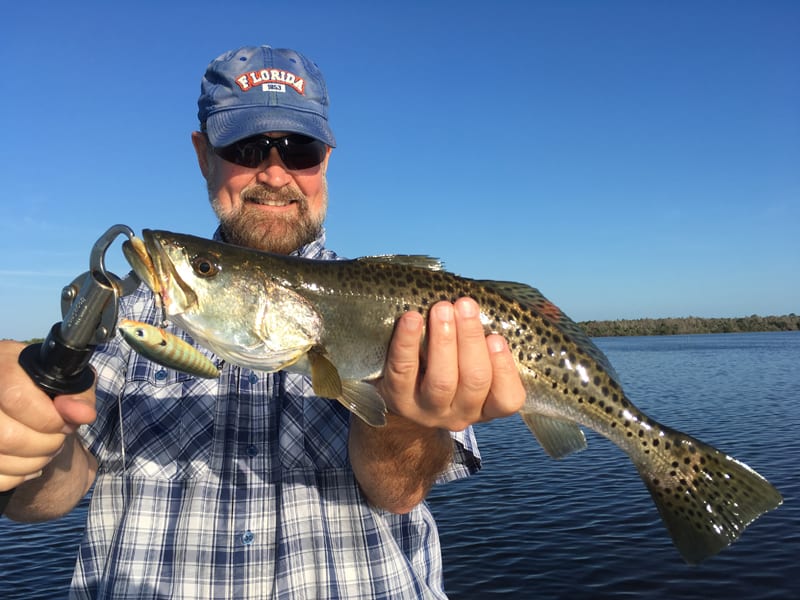 Topwater action is best during the early morning periods.