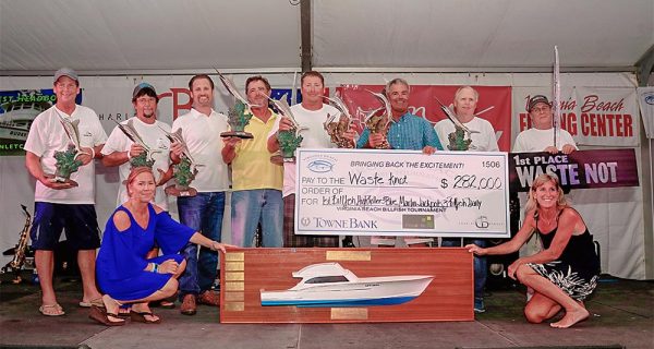 Virginia Beach Billfish Tournament winner Waste Knot