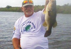 Kissimmee River 7lb caught on a G.Y. Senko