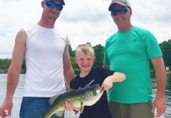 Another Central Florida father & sons bass fishing trip done right
