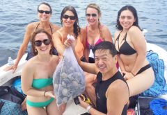Another happy scalloping crew, guided by Capt rick burns of reel burns charters out of Homosassa Florida.