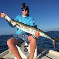 Kurt and a King on The canaveral shoals