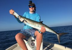 Kurt and a King on The canaveral shoals