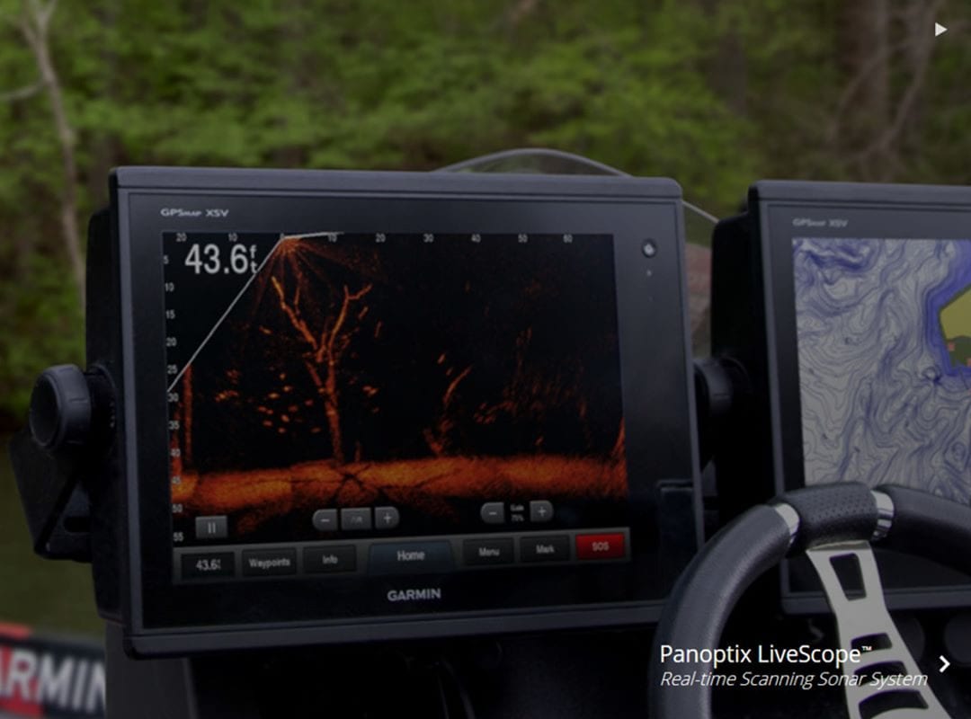 Another great way to utilize Garmin Livescope Garmin Fish & Hunt