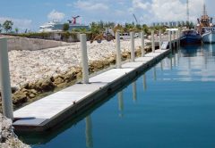 Bradford Marine Bahamas Builds 180’ Concrete Floating Dock