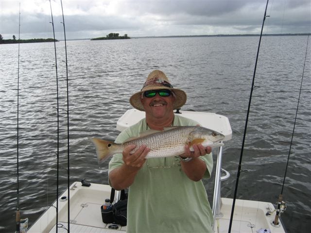Chris with a Redfish