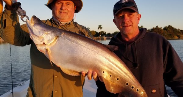 Leroy and Gary from New Mexico with a 10lb clown they landed 17 of them this day