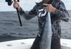 You never know when the man in the stripe suit will show up... have your tackle ready!