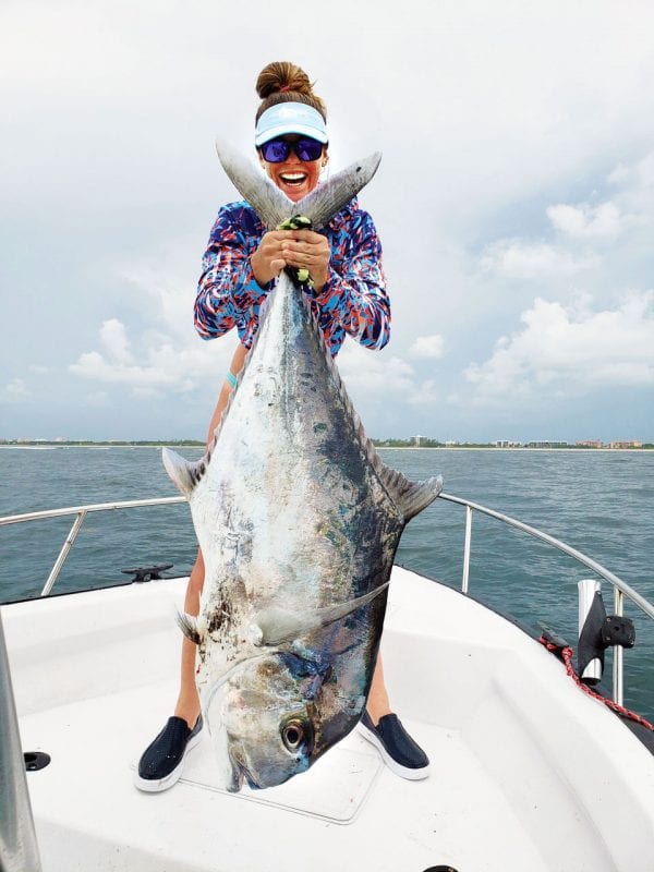 Record African Pompano Sets Women's 20lb Line Class– Hunting and