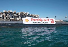 Jacksonville Shell Starship Reef Completes Journey