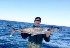 JP Burleigh with his smoker kingfish