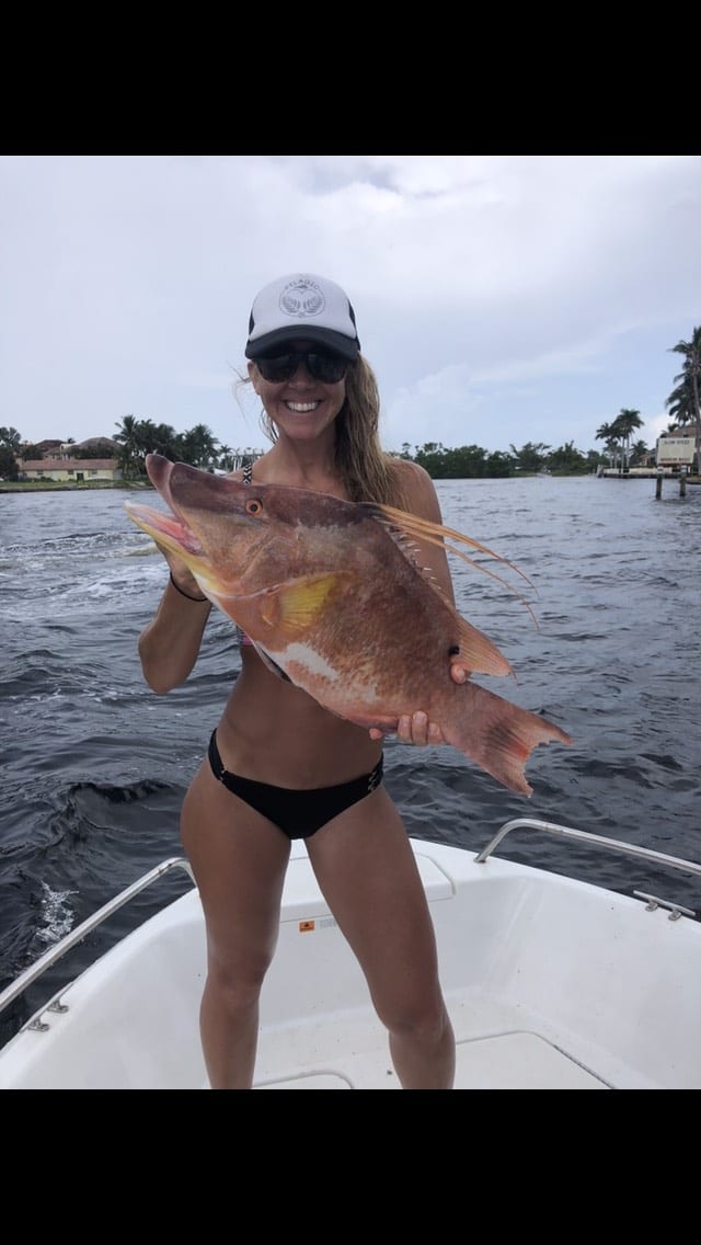 Secrets out Pompano is where it's at! Katrina Singleton of Jupiter is in Hog Heaven