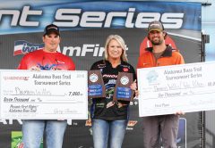 The team of Damien Willis and Tyler Kiker had a mixed bag stringer of smallmouth and largemouth that weighed 22.70 pounds to claim victory, and the $10,000 winning purse at the ABT Wheeler Lake event.