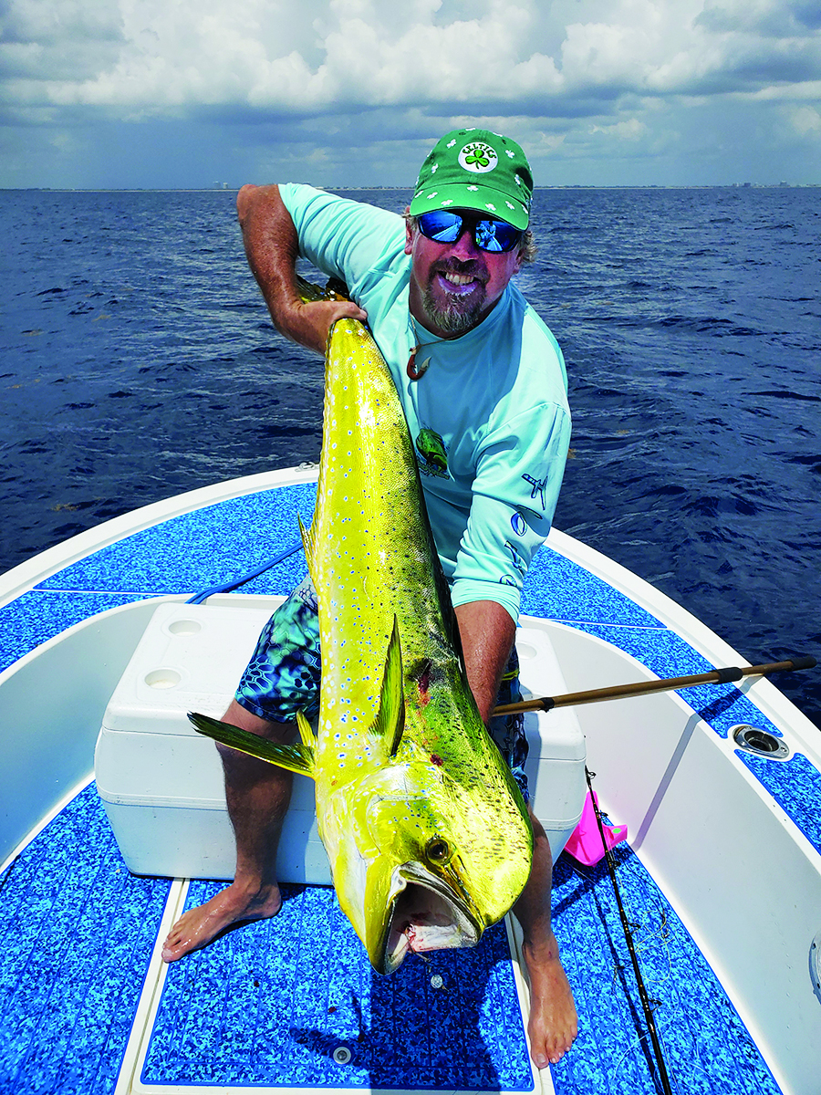 pound mahi mahi