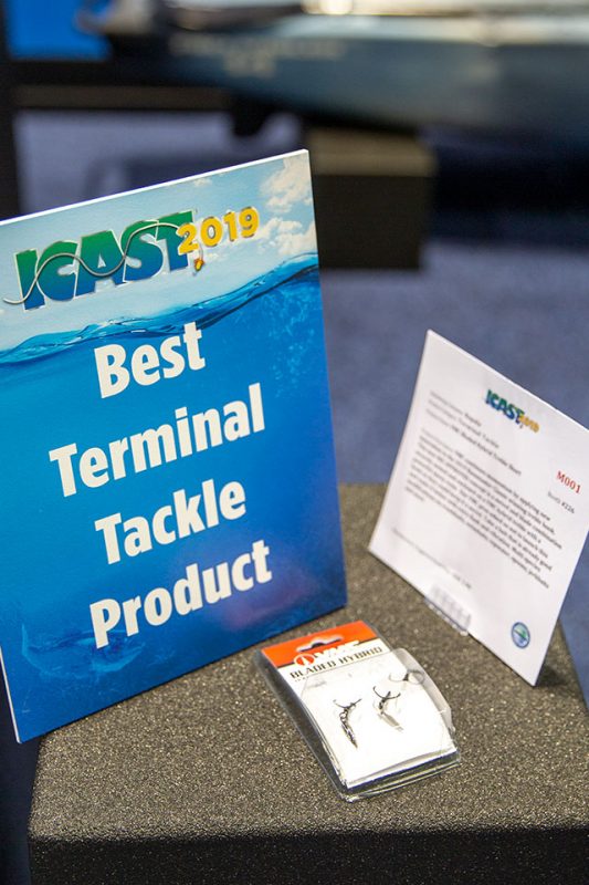 VMC® Bladed Hybrid Treble Wins Best of Category Terminal Tackle at ICAST®  2019