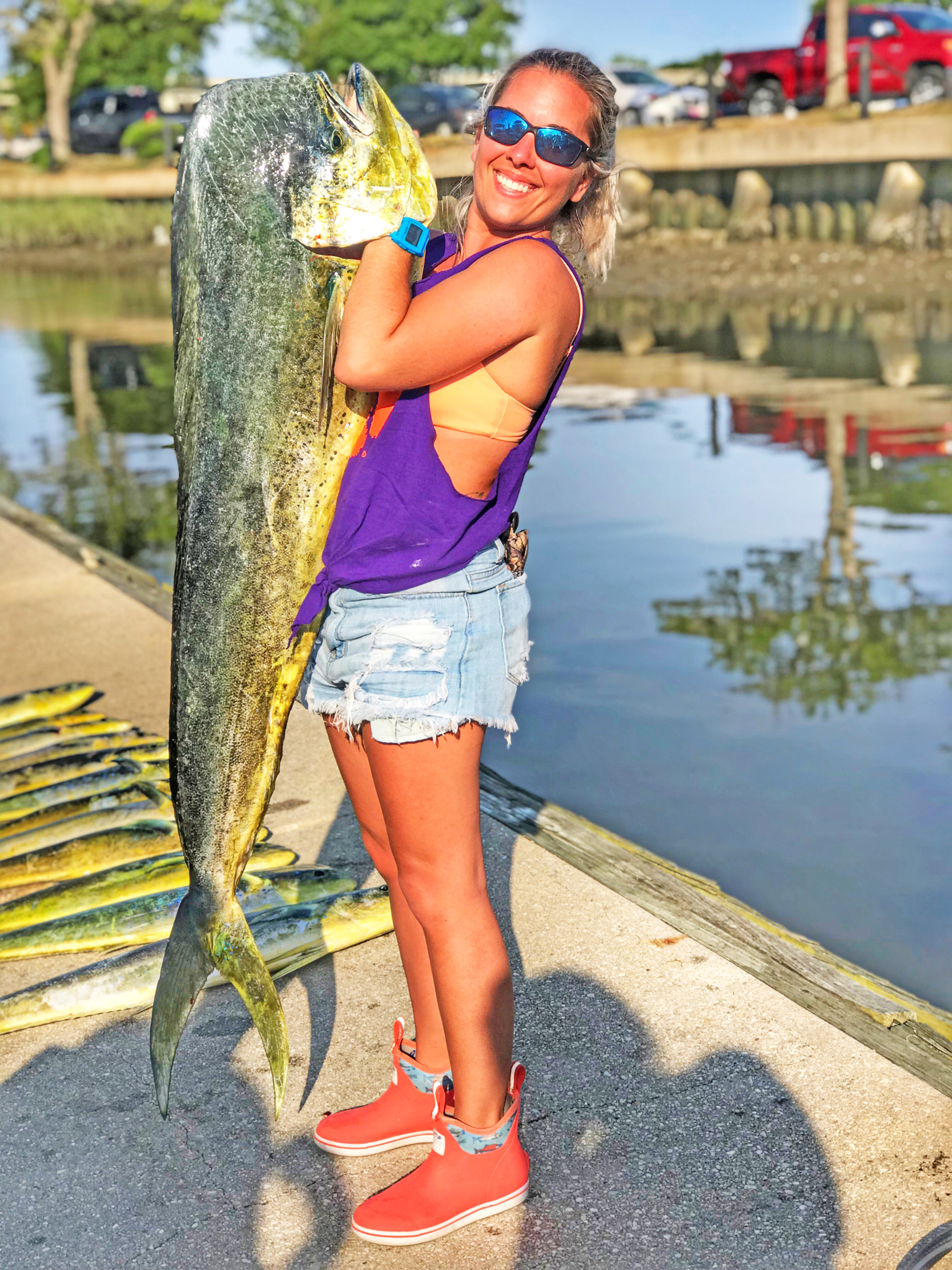 トップブリッジ　マヒマヒ　TYPE-P topbridge mahi mahi Heather's Big Mahi - Coastal Angler & The Angler Magazine