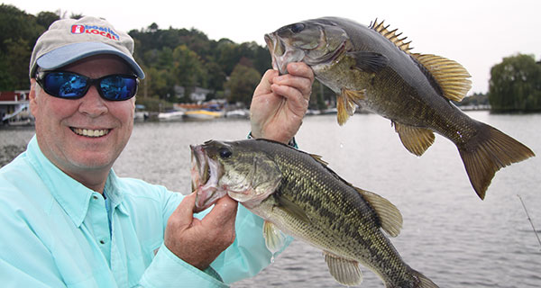 Limit of Bass on Watermelon Senko Worms 