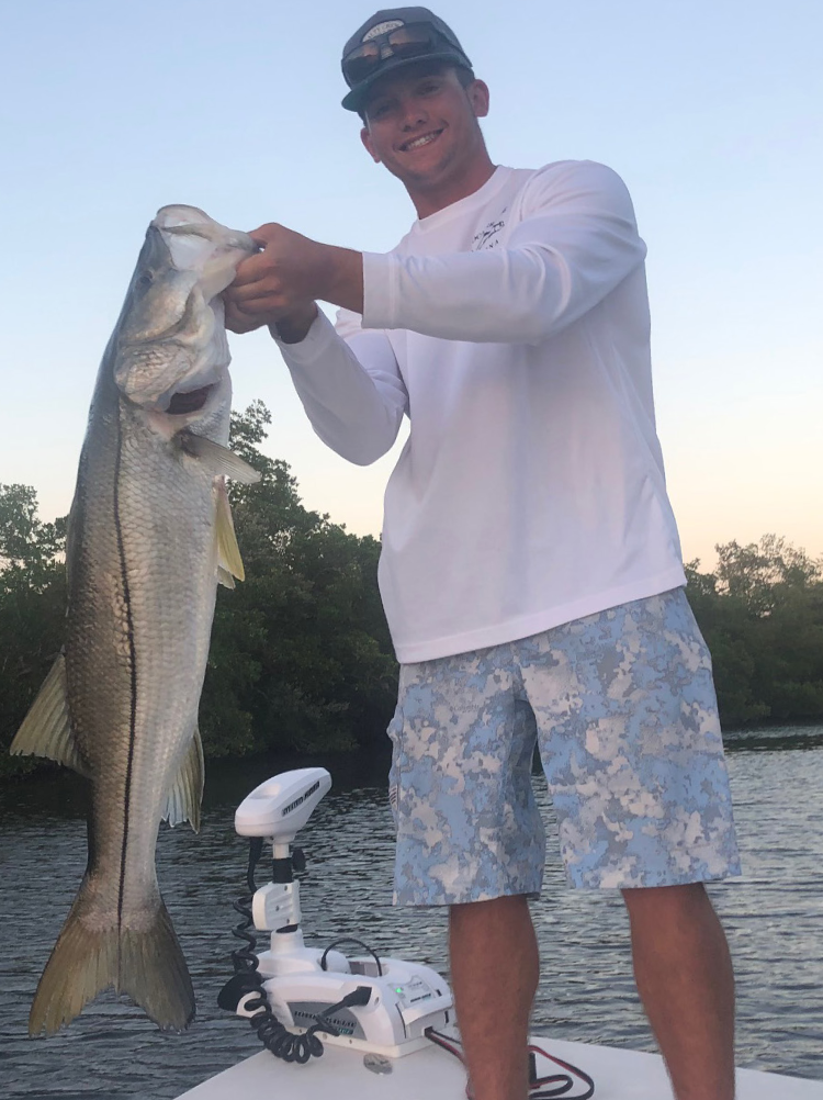 Snook season open on East Coast, Shane Miller with a nice overslot