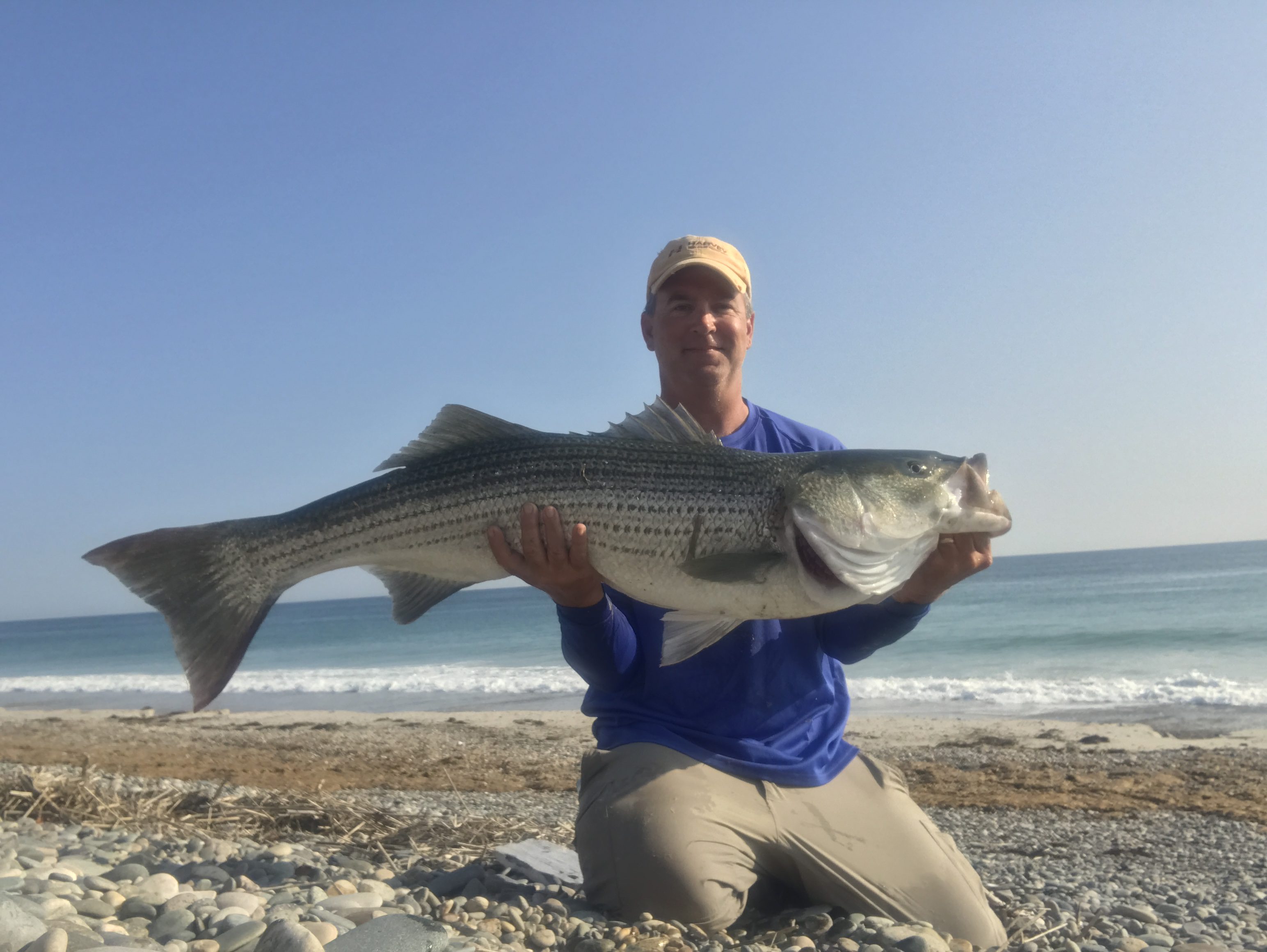 my largest striper Coastal Angler & The Angler Magazine