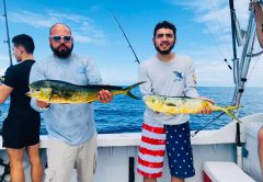 Few elusive "Green Unicorns" caught aboard the Fire Fight with Capt. Joe on a recent 3/4 day charter.