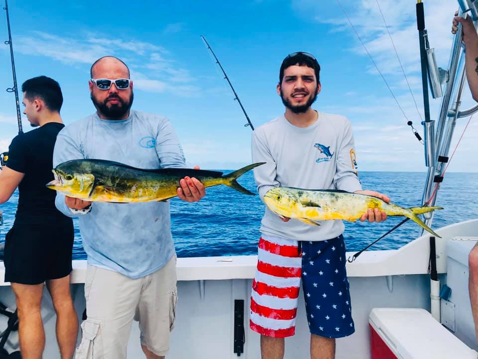 Few elusive "Green Unicorns"  caught aboard the Fire Fight with Capt. Joe on a recent 3/4 day charter.