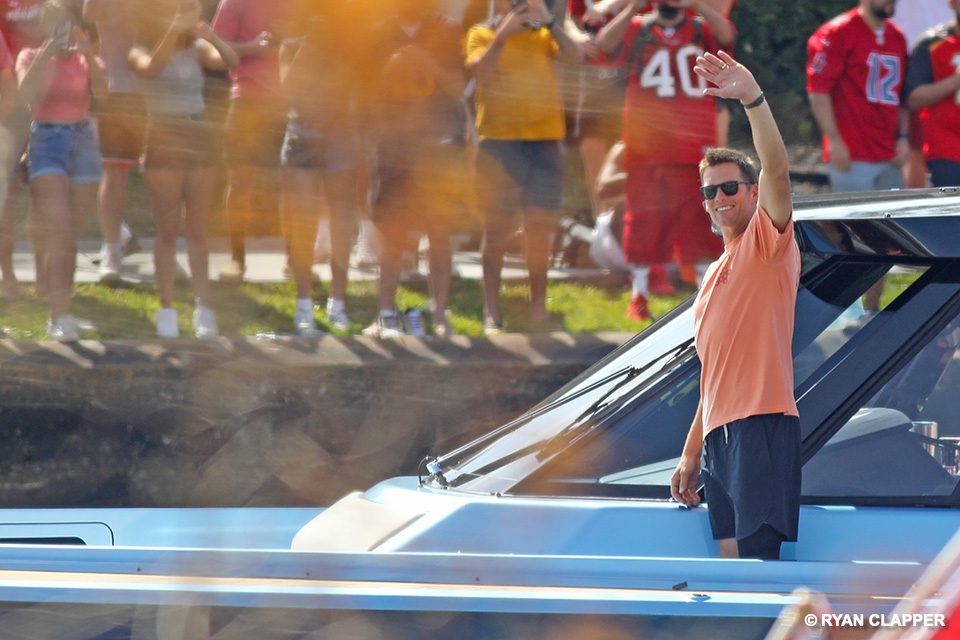 tom brady yacht interior