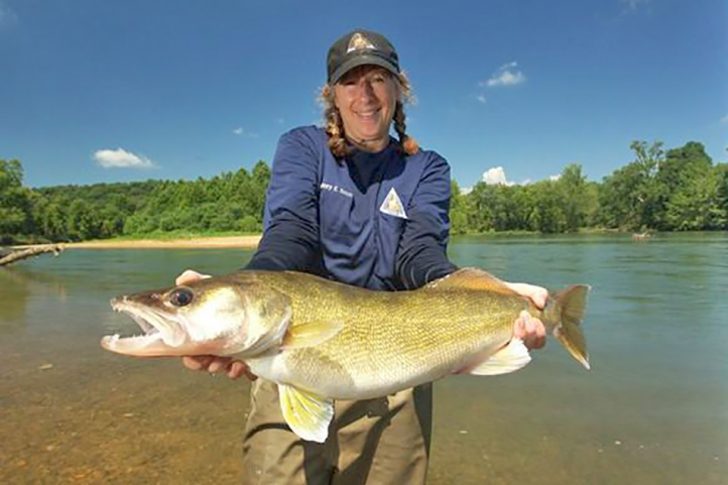 April Is A Good Time To Catch Walleye And White Bass in