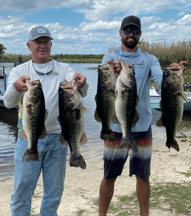 Lake Ruldolph Fish Jessey Rudolph and Scott Laney with 29lbs plus on the St Johns River ...