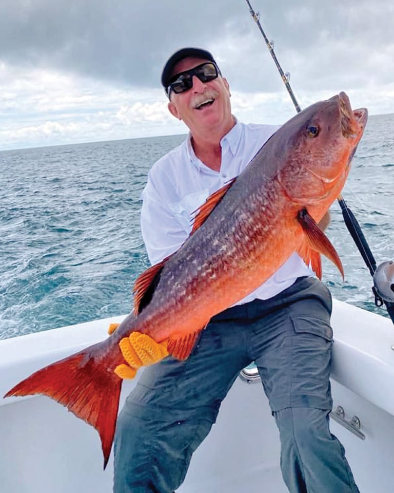 Likely IGFA All-Tackle World Record Vermilion Snapper Is About to get Eaten