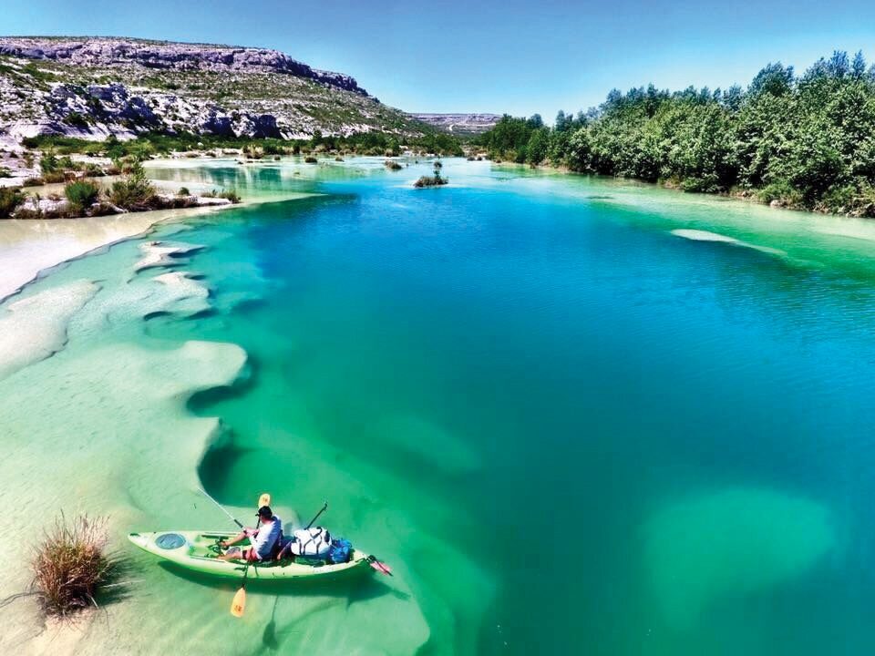 Touring The Country By Kayak Lake Amistad Coastal Angler The   Lake Amistad 