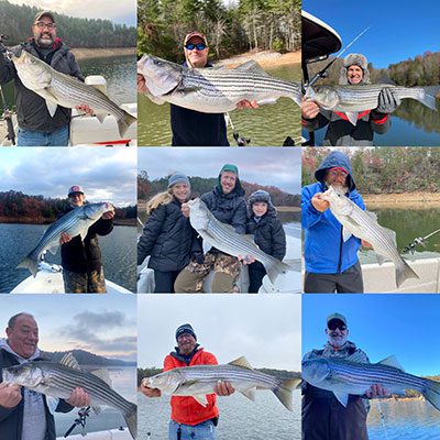 Lake Hiwassee Fishing Charter, Murphy, NC