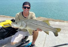 Same as his YouTube channel, Zack Bergeron's 'Keepin' It Inshore' with this nice snook catch.