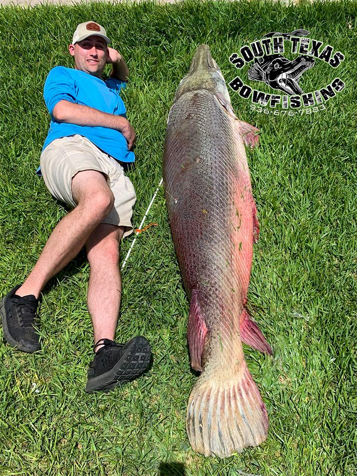Texas Fishermen Bow Massive 271-Pound Alligator Gar - Coastal Angler & The  Angler Magazine