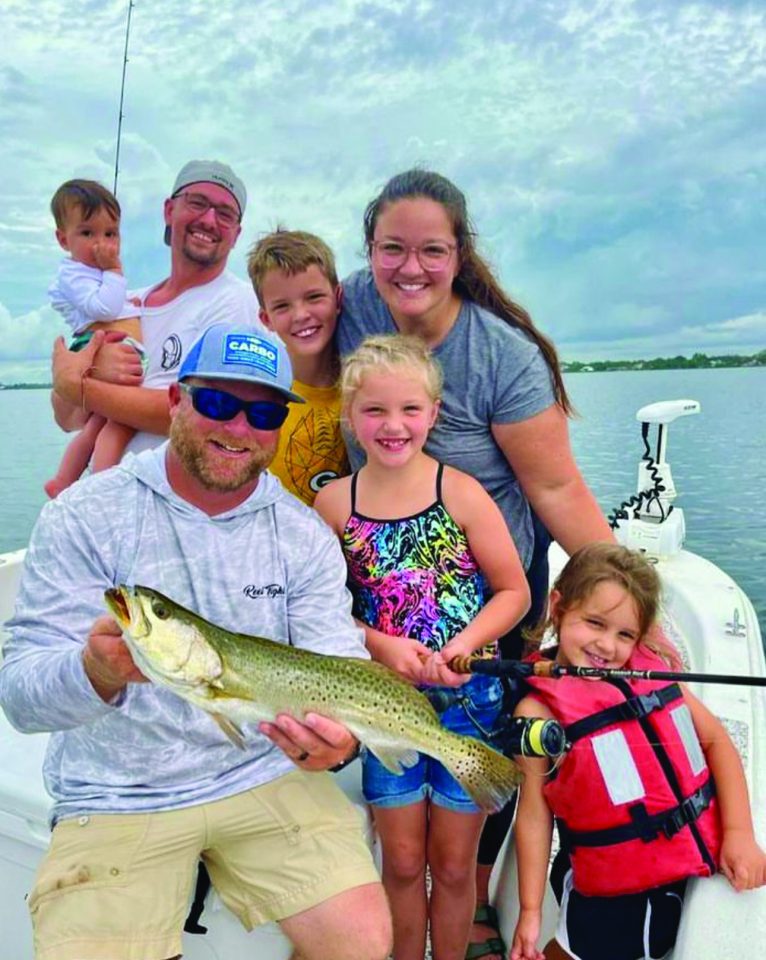 This family created some great memories w/ Reel Tight Fishing Charters